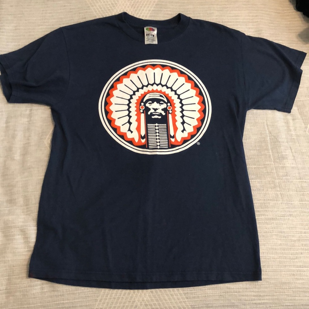 Vintage University of Illinois Chief Illiniwek T-shirt Size Medium